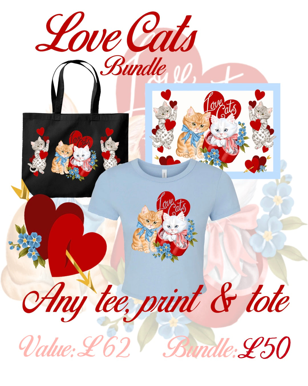 BUNDLE PRE ORDER - Any Tee, Tote & Print