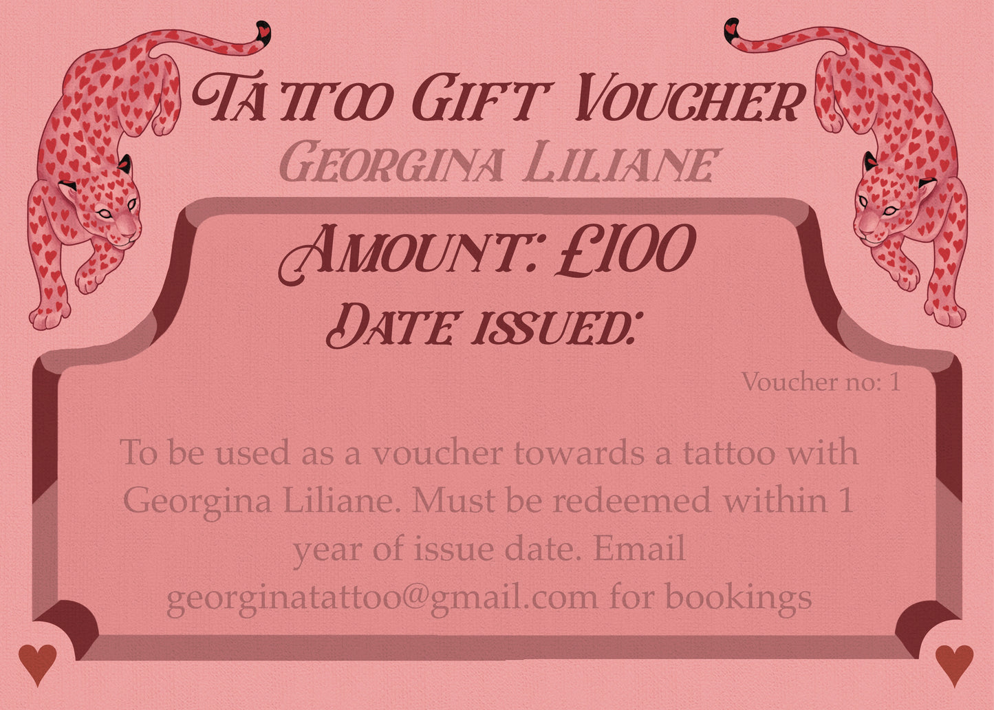Tattoo Gift E-Voucher