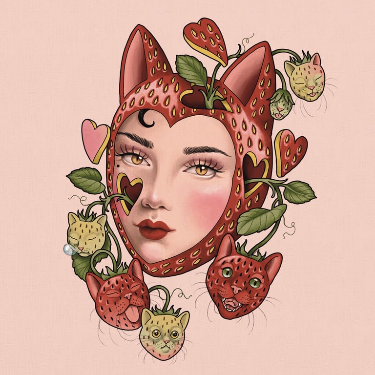 Strawpurry Girl