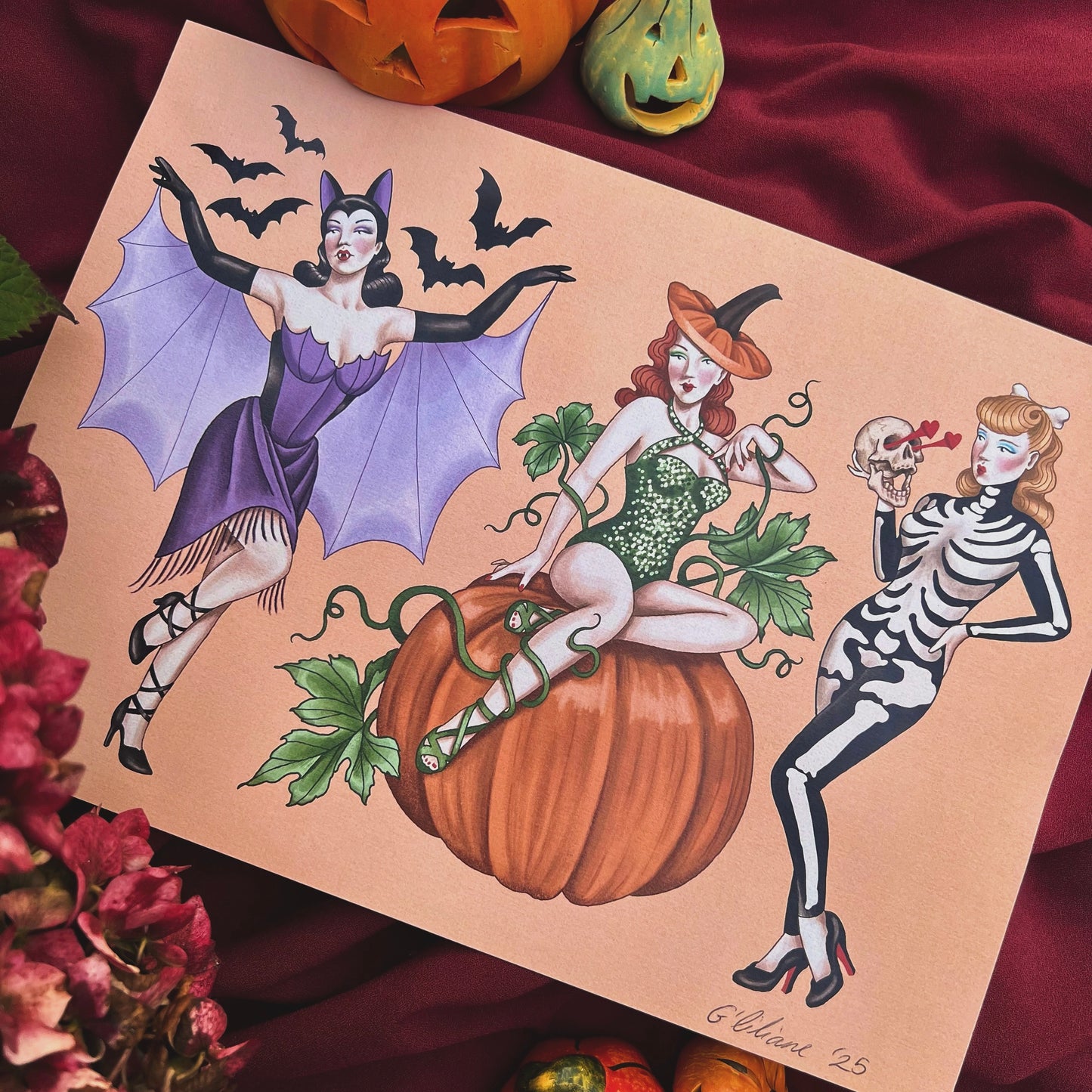 Halloween pinups 2025