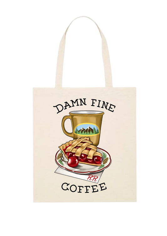 PRE ORDER - Damn Fine Coffee Tote Bag
