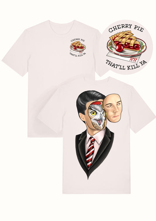 PRE ORDER - Agent Cooper Tee - Vintage White