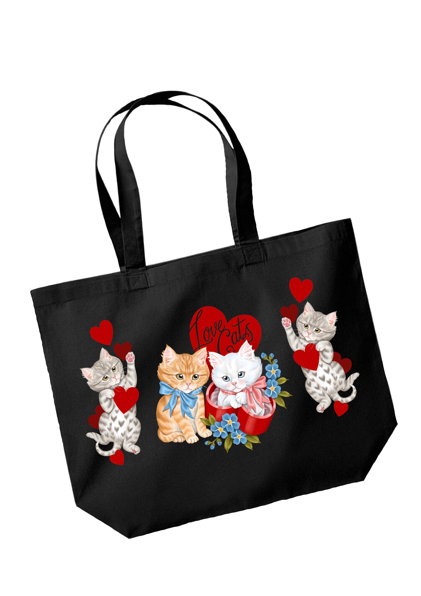 Love Cats Tote Bag