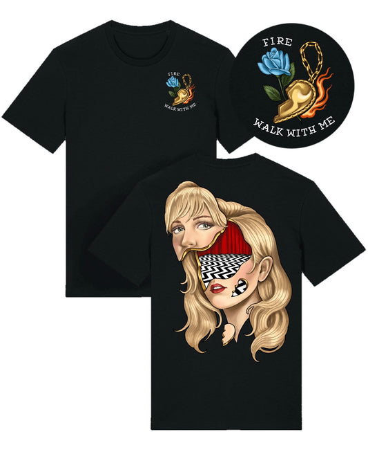 PRE ORDER - Laura Palmer Tee - Black