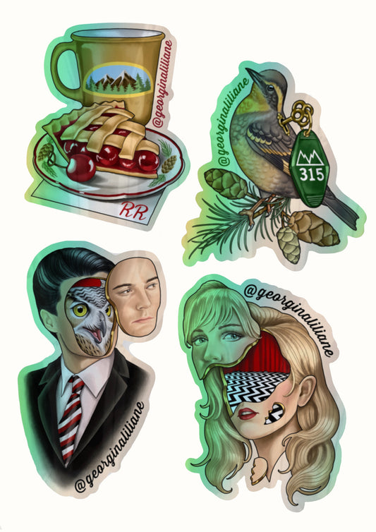 PRE ORDER - Twin Peaks Sticker Pack